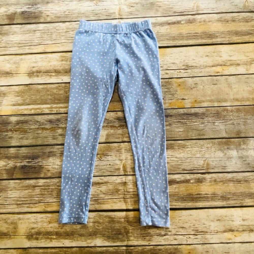 Girls cotton leggings! Size 7/8